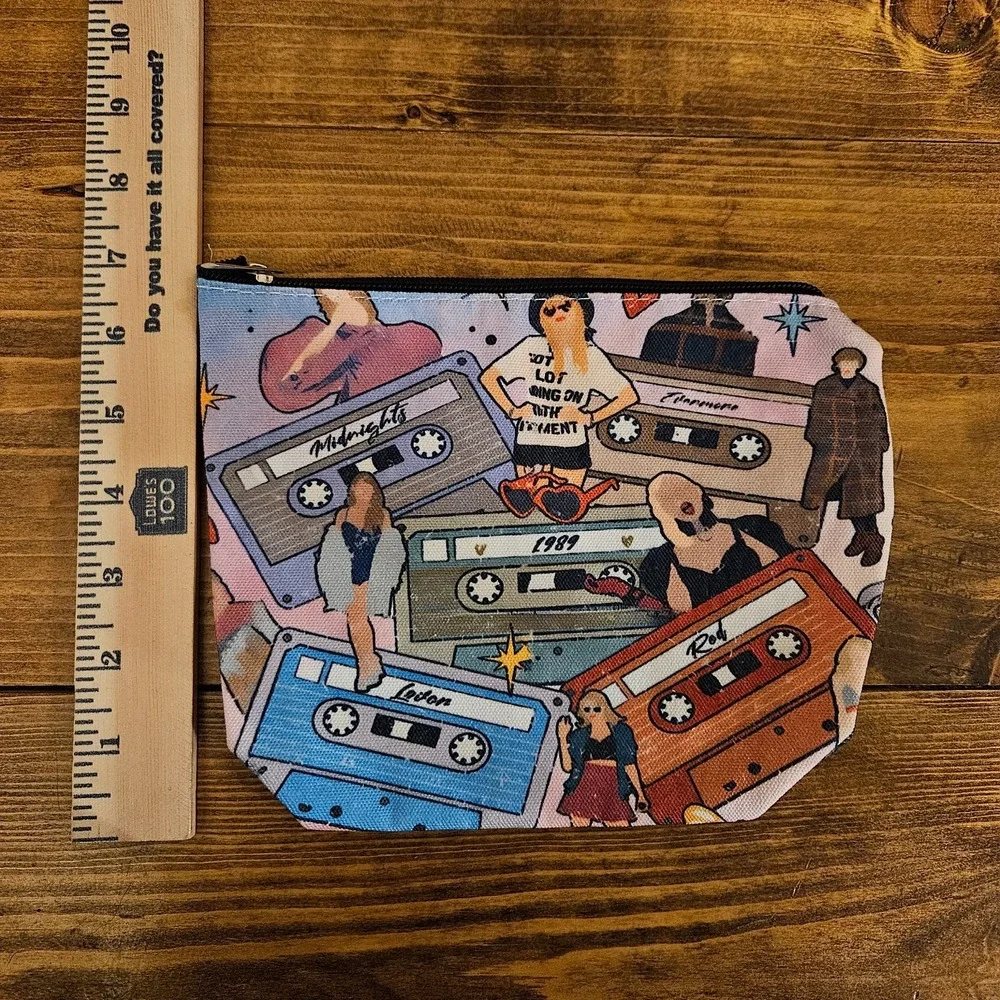 Taylor Swift Eras Zipper Pouch | Small Makeup Bag,‎ Coin Purse